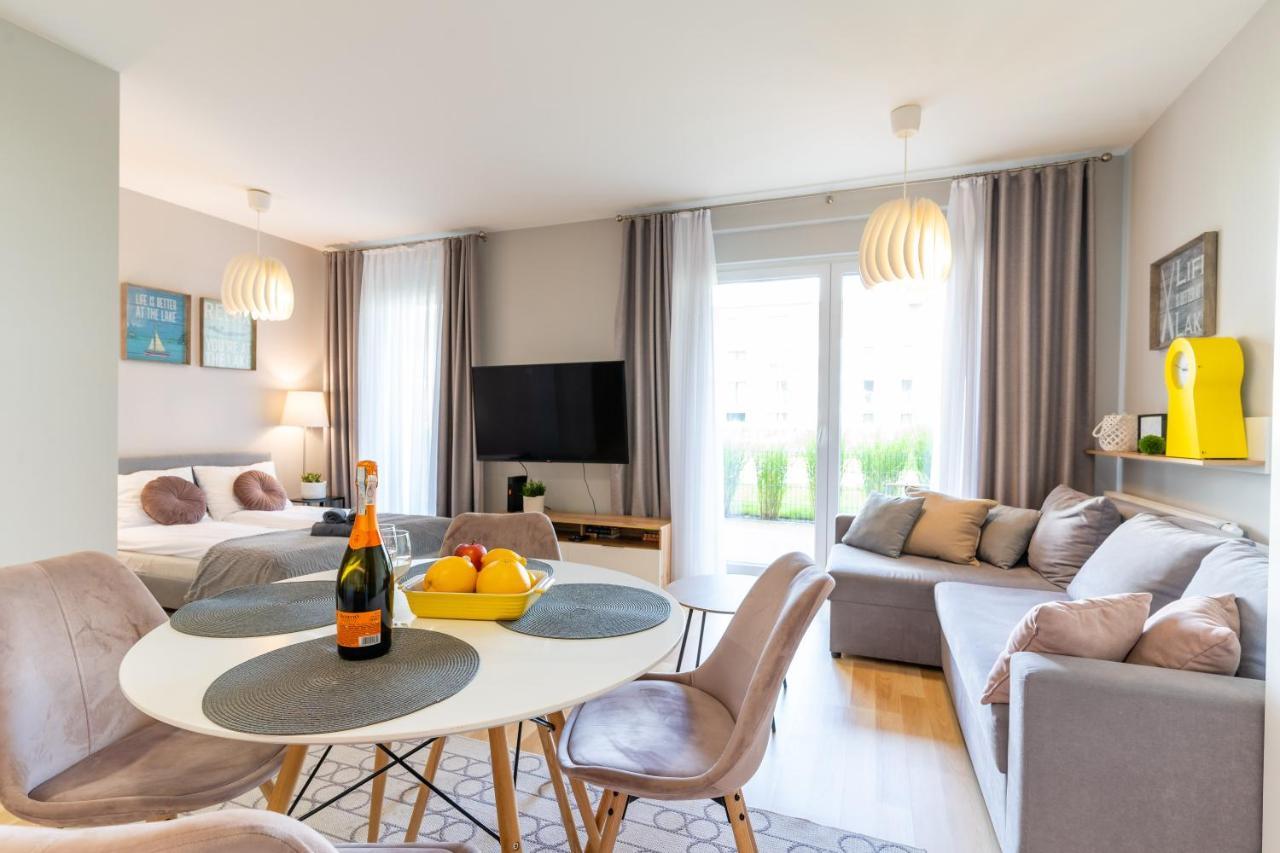Marina Apartment - Przy Jeziorze, Taras, Tv55" Z Netflix I Prime, Parking Iława Exterior foto