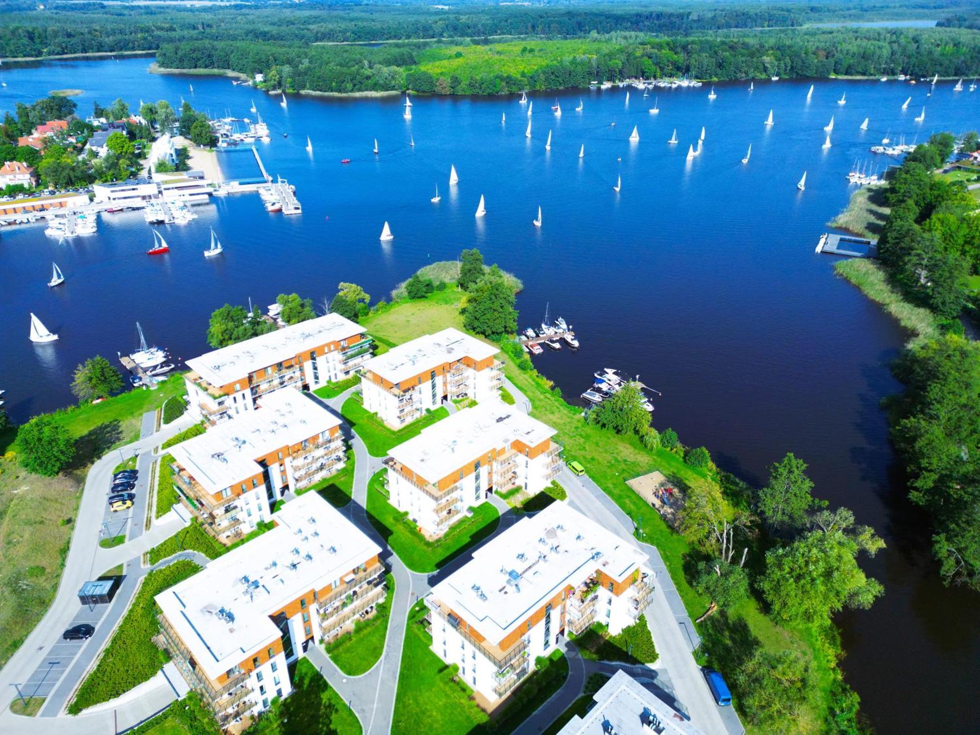 Marina Apartment - Przy Jeziorze, Taras, Tv55" Z Netflix I Prime, Parking Iława Exterior foto